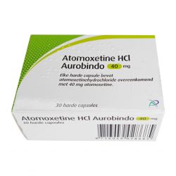 Атомоксетин HCL 40 мг Европа :: Аналог Когниттера :: Aurobindo капс. №30 в Глазове и области фото