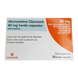 Атомоксетин 80 мг Европа :: Аналог Когниттера :: Glenmark капс. №30 в Глазове и области фото